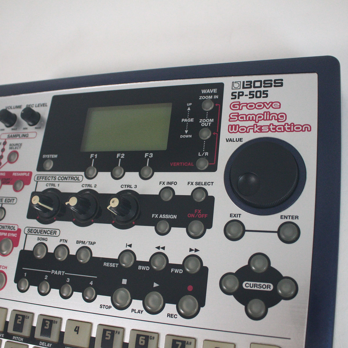 BOSS ボス サンプラー SP-505 中古現状品、ACアダプタ無し、動作