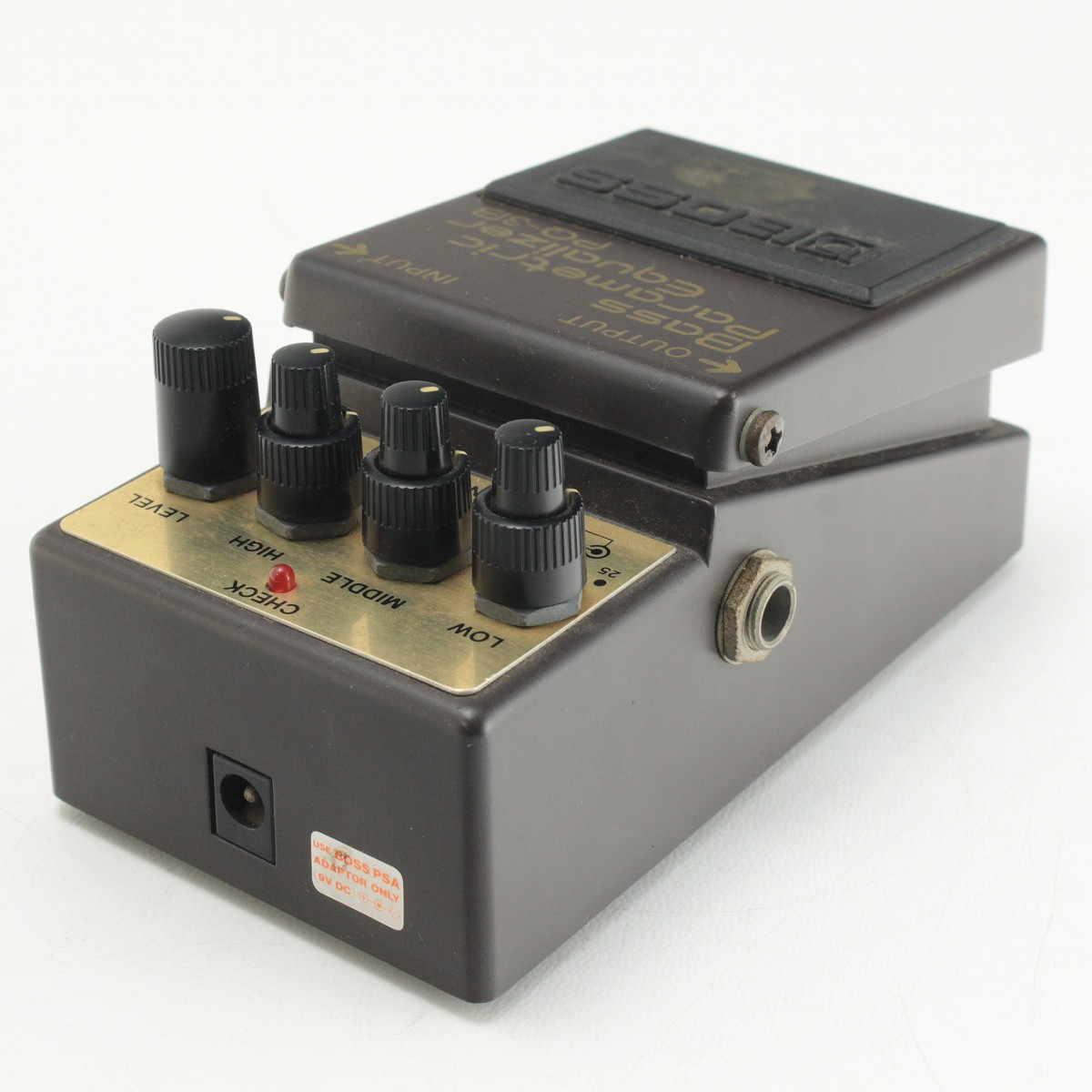 BOSS PQ-3B ベースパラメトリックイコライザー【中古品】 Boss PQ-3B Bass Parametric Equalizer Pedal Tested Working