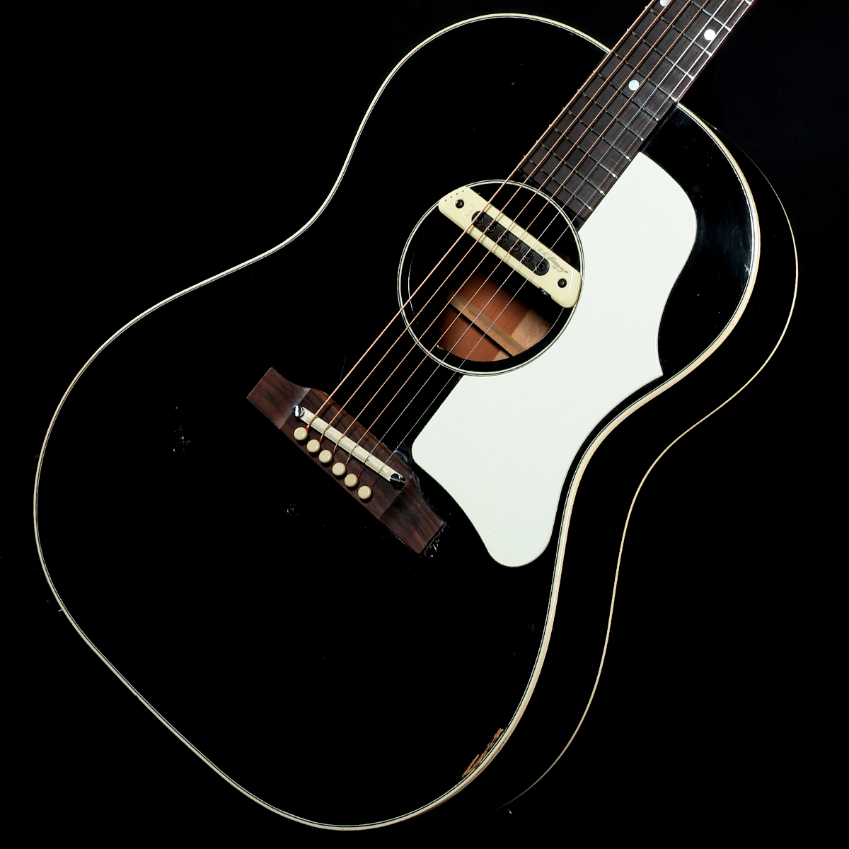 メーカー不明　gibson B-25タイプギター　エボニー Gibson B-25 Black | 楽器詳細ページ [Blue-G]