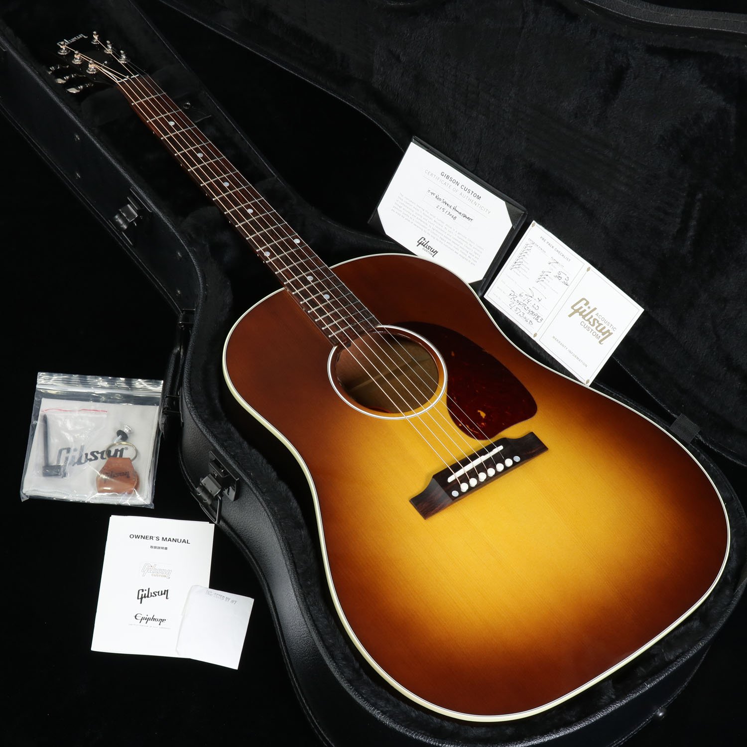 中古】Gibson / J-45 Red Spruce Honey Burst [2023年製