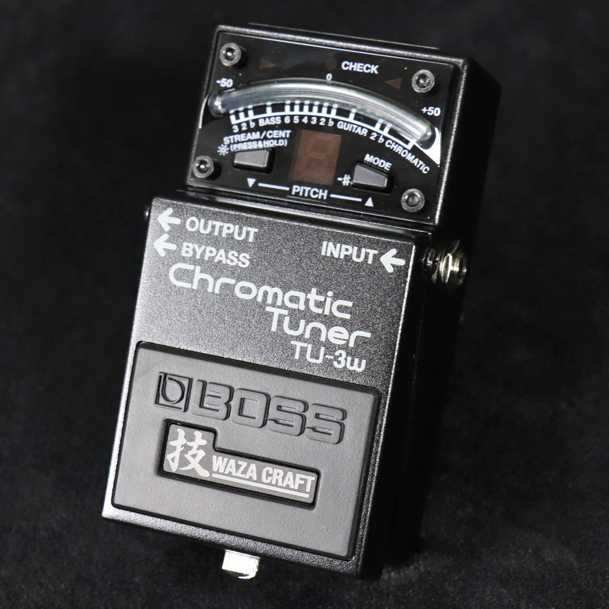 BOSS 技クラフト クロマチックチューナー TU-3W ボス（新品/送料無料）【楽器検索デジマート】