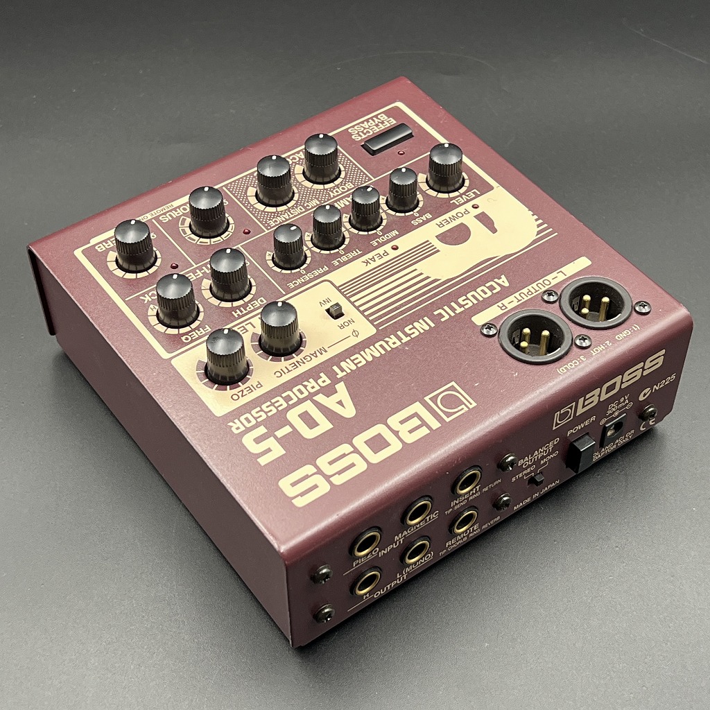 中古】BOSS / AD-5 / Acoustic Instrument Processor【新宿店