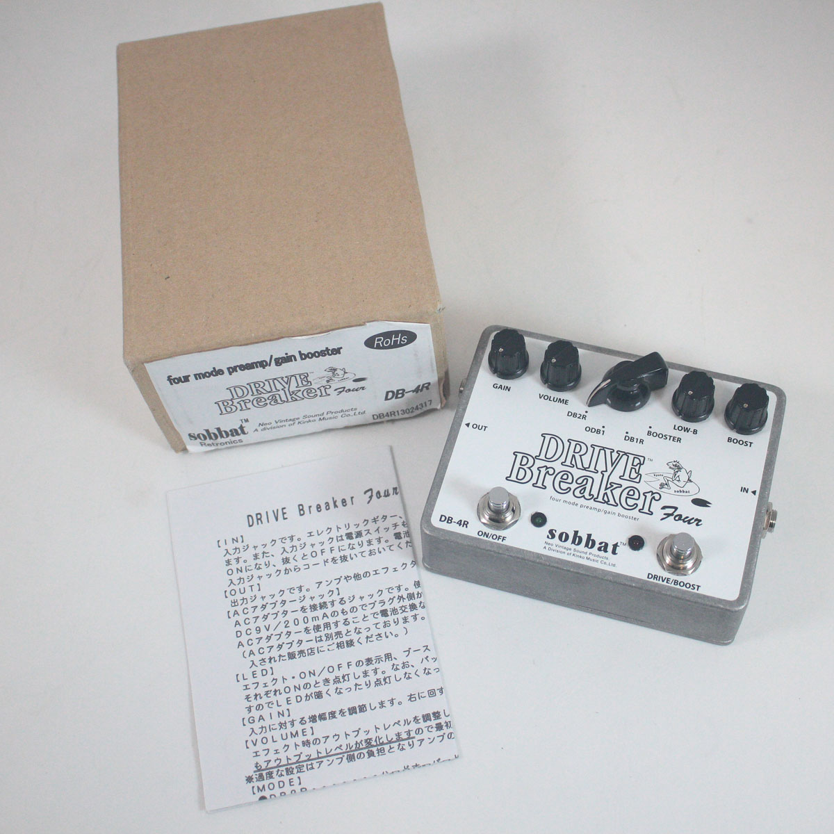 中古】 SOBBAT / DB-4R / Drive Breaker Four 【渋谷店】 | イシバシ楽器