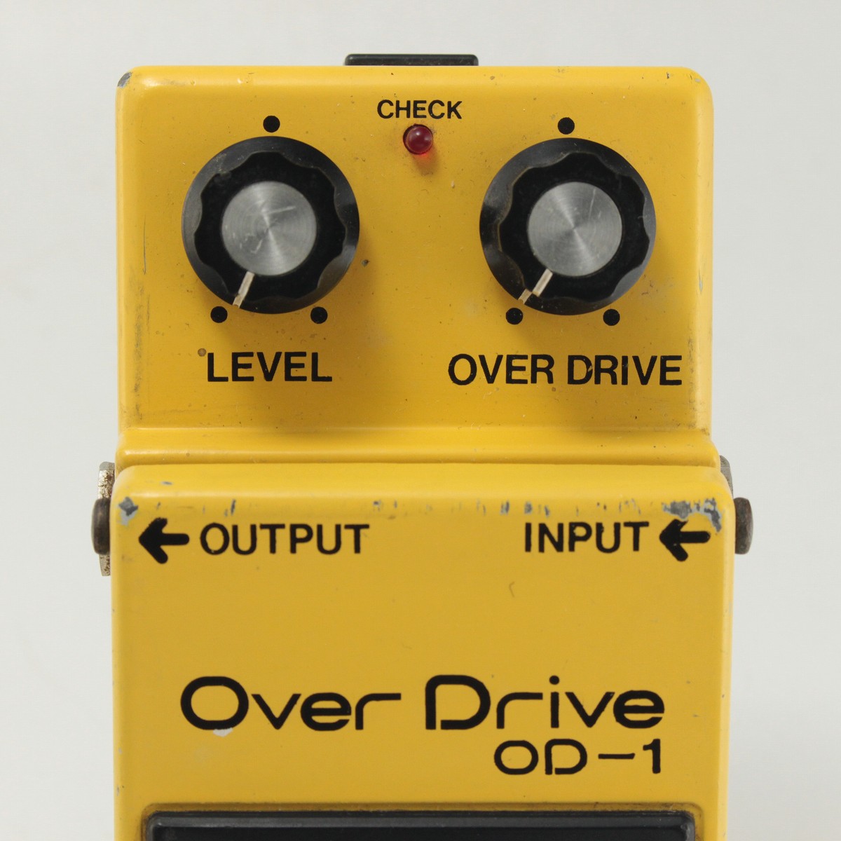 BOSS Over Drive OD-1(JRC4558DD)中古 中古】BOSS OD-1 日本製 黒ネジ JRC4558DD 82年製 オーバー