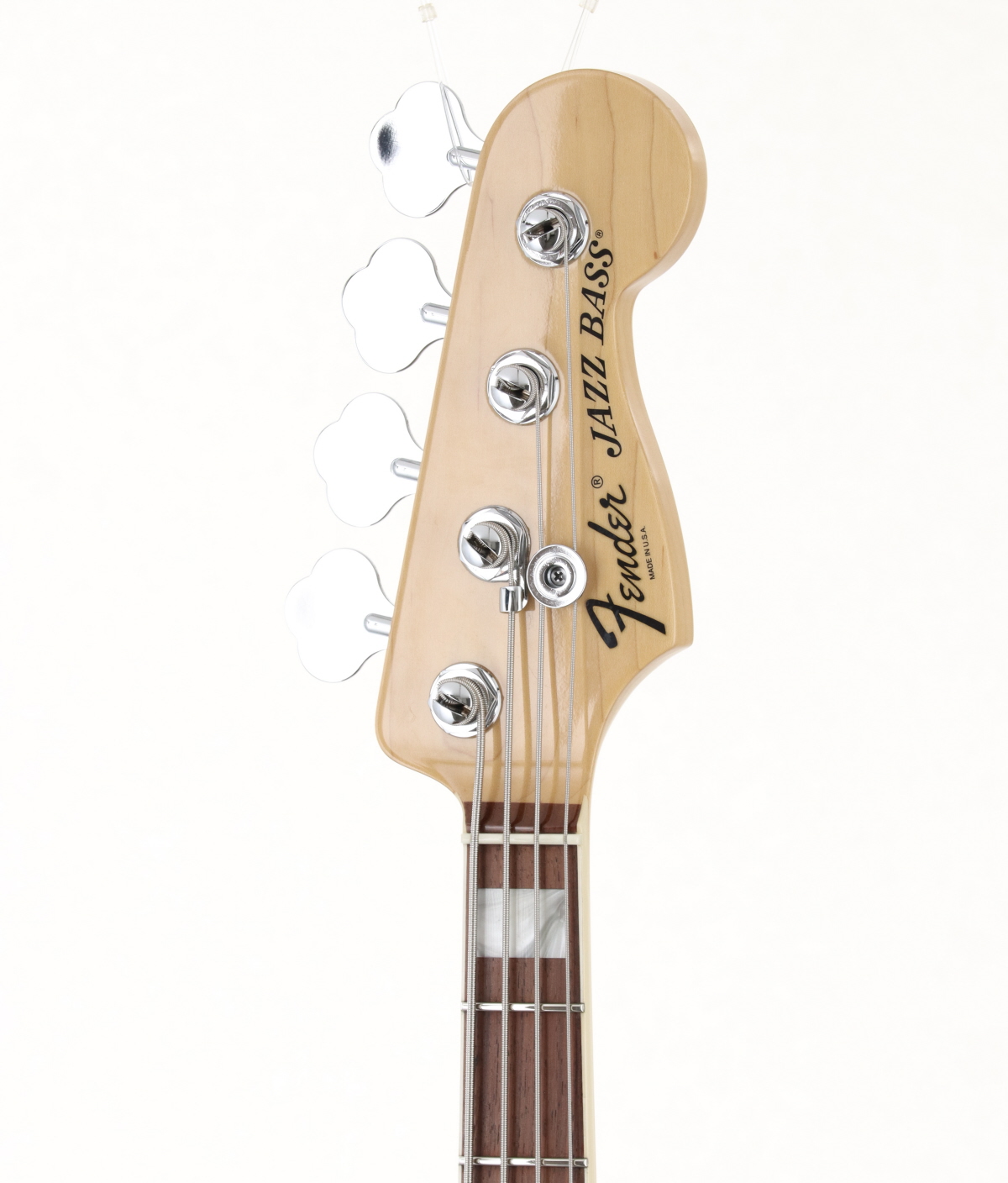 中古】FENDER USA / American Deluxe Jazz Bass Olympic White
