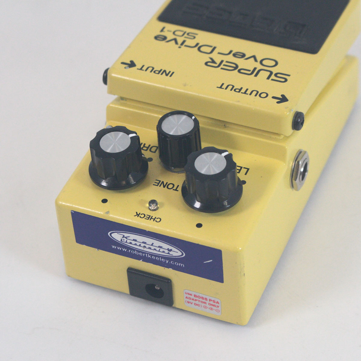 ギター Keeley SD-1 5 Star Ge Mod BOSS SD-1 Keeley 5star GE MOD の自作: kjc_guitar