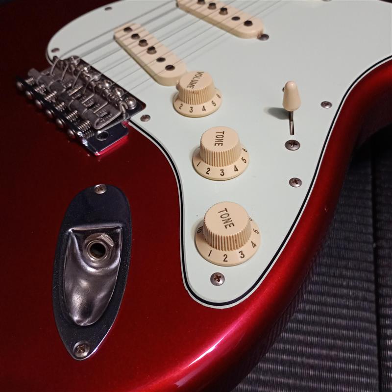 中古】Fender Japan / ST62-TX Candy Apple Red 2007～2008年
