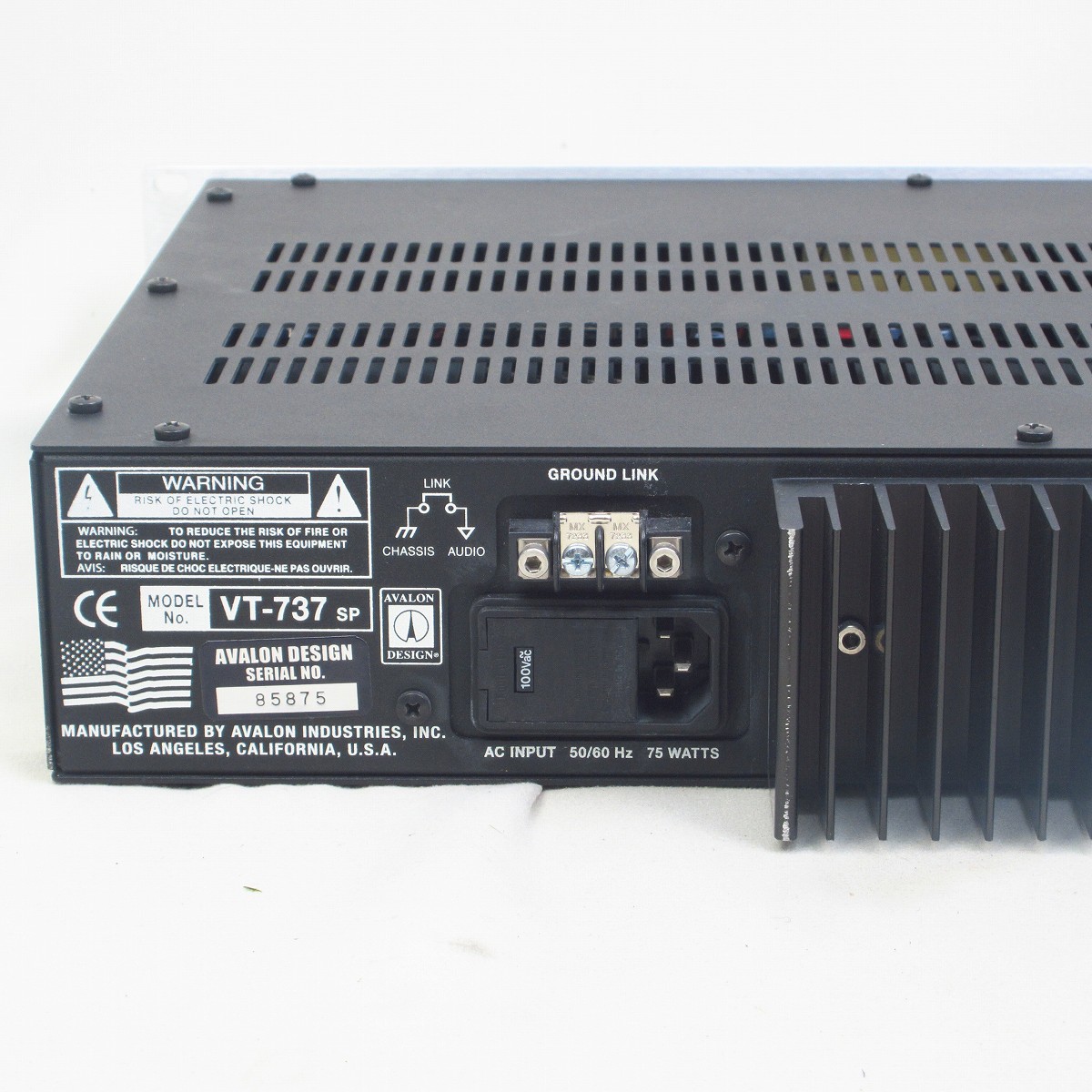 中古】AVALON DESIGN / VT-737SP -PreAmp- 