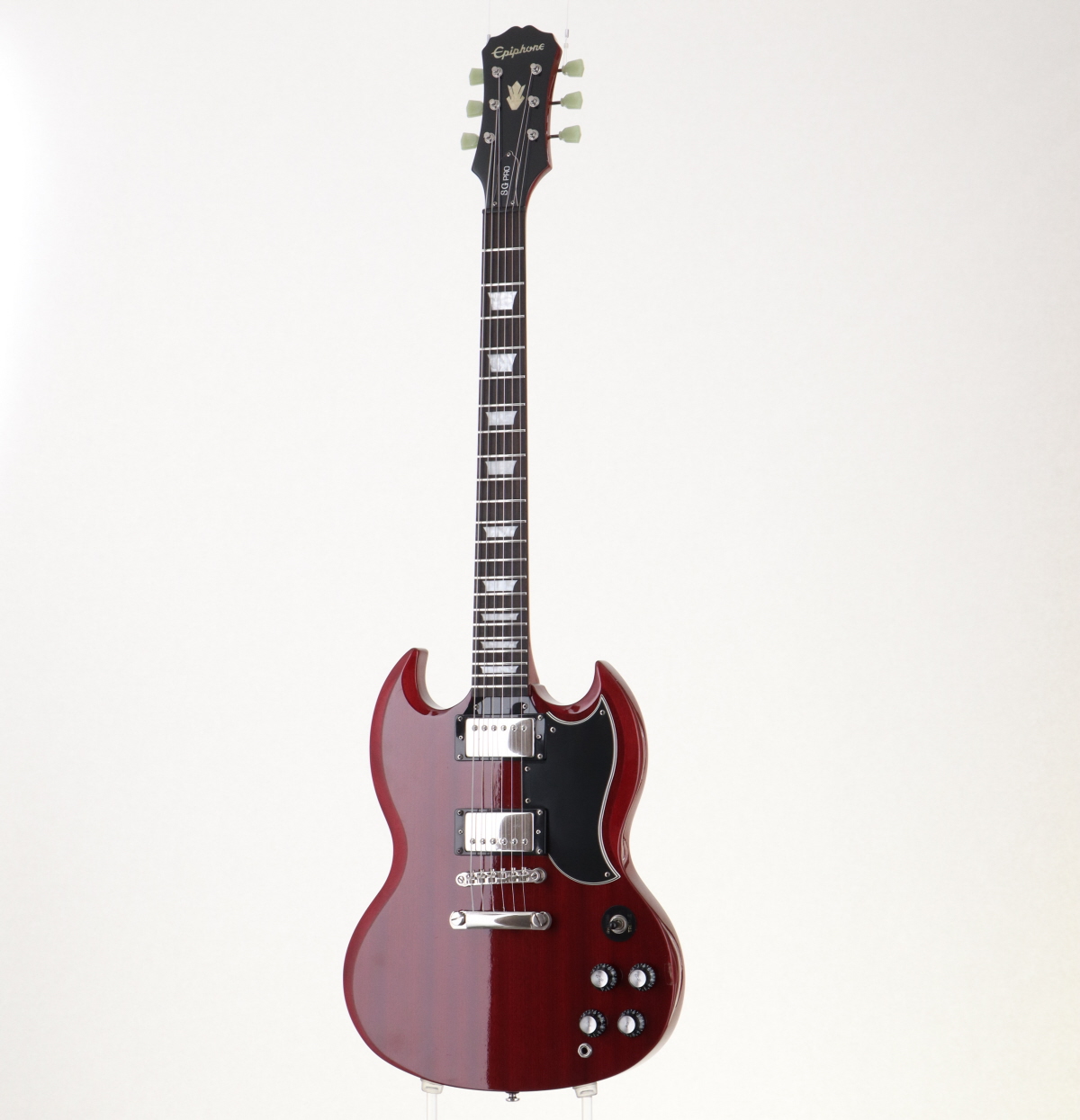 Epiphone SG PRO チェリー 美品 エレキギター Epiphone エピフォン SG Classic Worn P-90s Worn Cherry エレキ