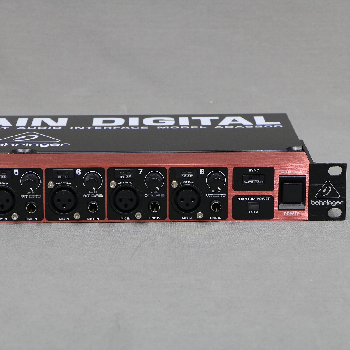 え*か様 BEHRINGER ( ベリンガー ) ADA8200　美品 Amazon.co.jp: Behringer(ベリンガー) ベリンガー ADAT