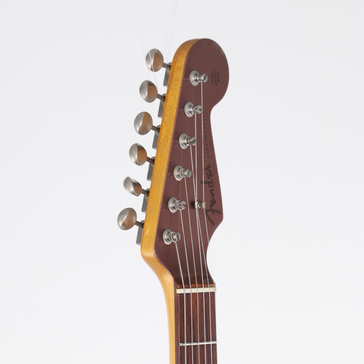 レア⭐hulger レトロ電話ハンドセット バーガンディ 中古】Fender Japan / ST62-80TX Matching Head Burgundy Mist