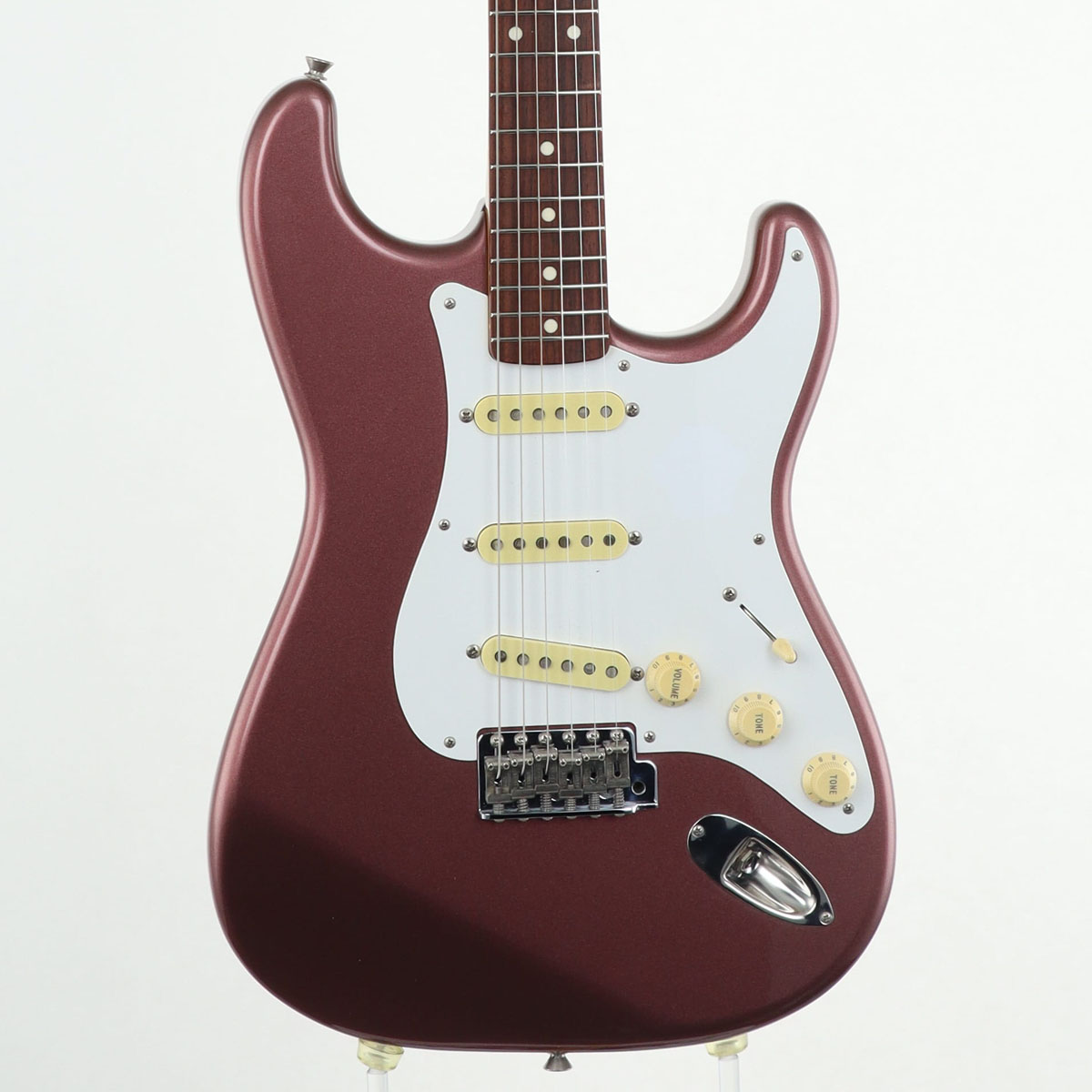中古】Fender Japan / ST62-80TX Matching Head Burgundy Mist