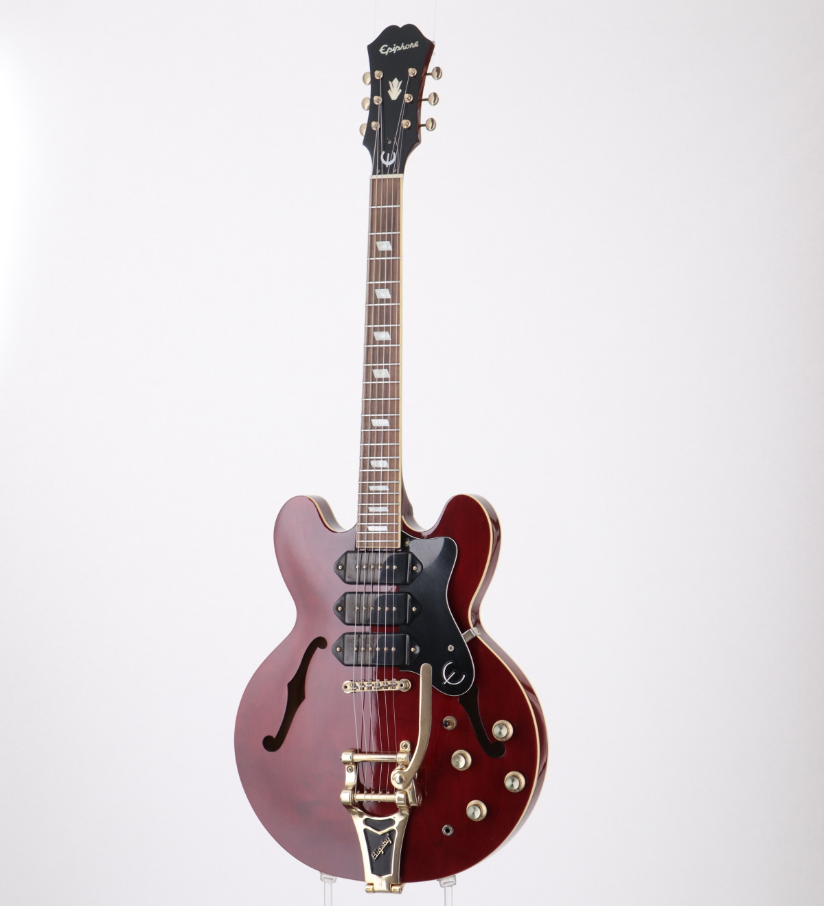 Epiphone riviera p93 WR 赤 エレキギター Epiphone Riviera Custom P93 Wine Red <エピフォン>｜平野楽器