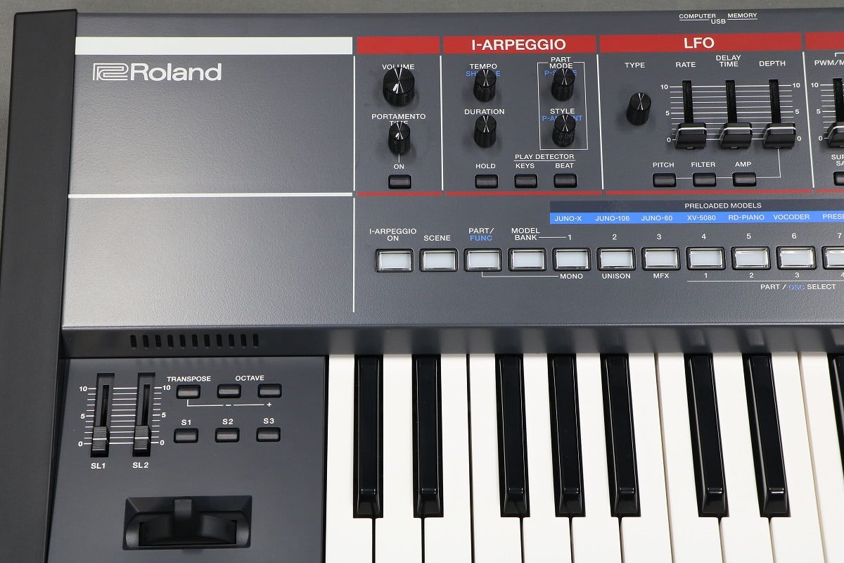 中古】 Roland / JUNO-X Programmable Polyphonic Synthesizer