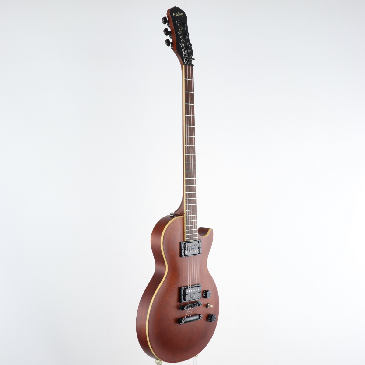 Epiphone Les Paul Baritone レスポール バリトン Epiphone Les Paul Baritone Worn Brown Electric Guitar Free