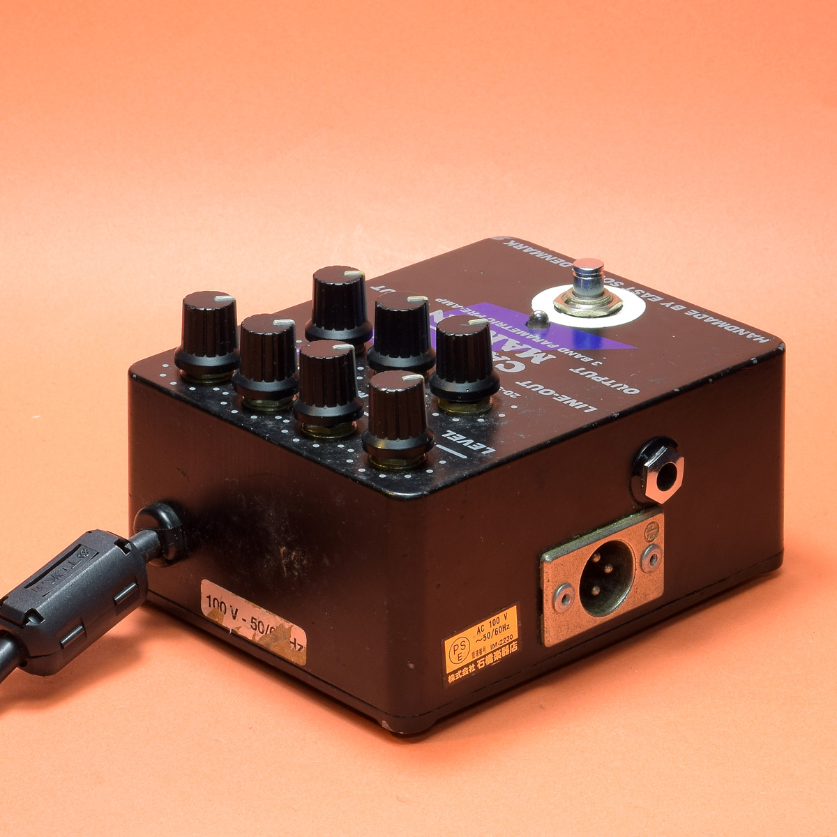 ギター CARL MARTIN 3band parametric preamp Carl Martin 3 Band Parametric Preamp - エフェクター専門店