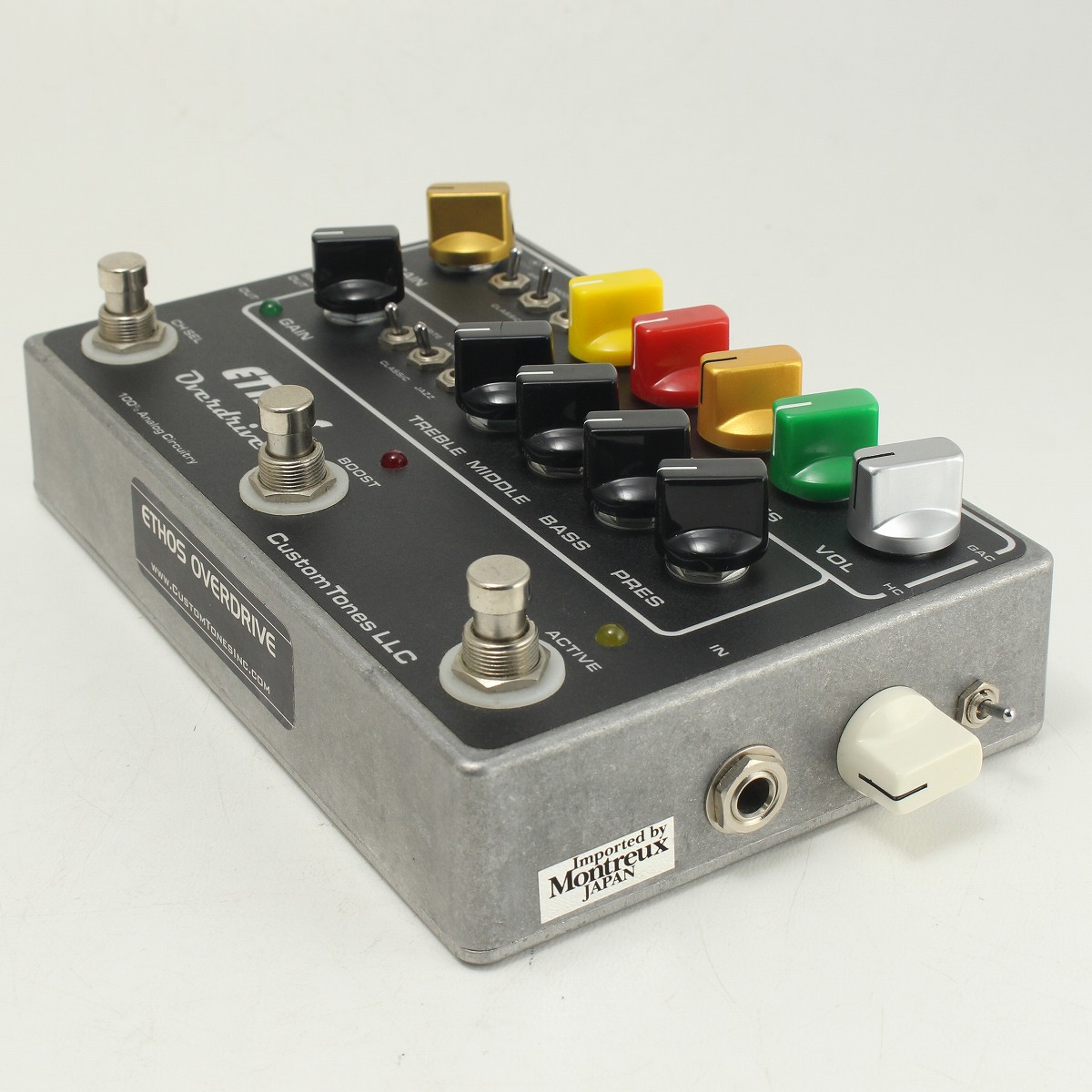 CUSTOM TONES ETHOS OVERDRIVE 初期 Custom TonesETHOS Overdrive 【プリアンプ】【Rare!】【金利0