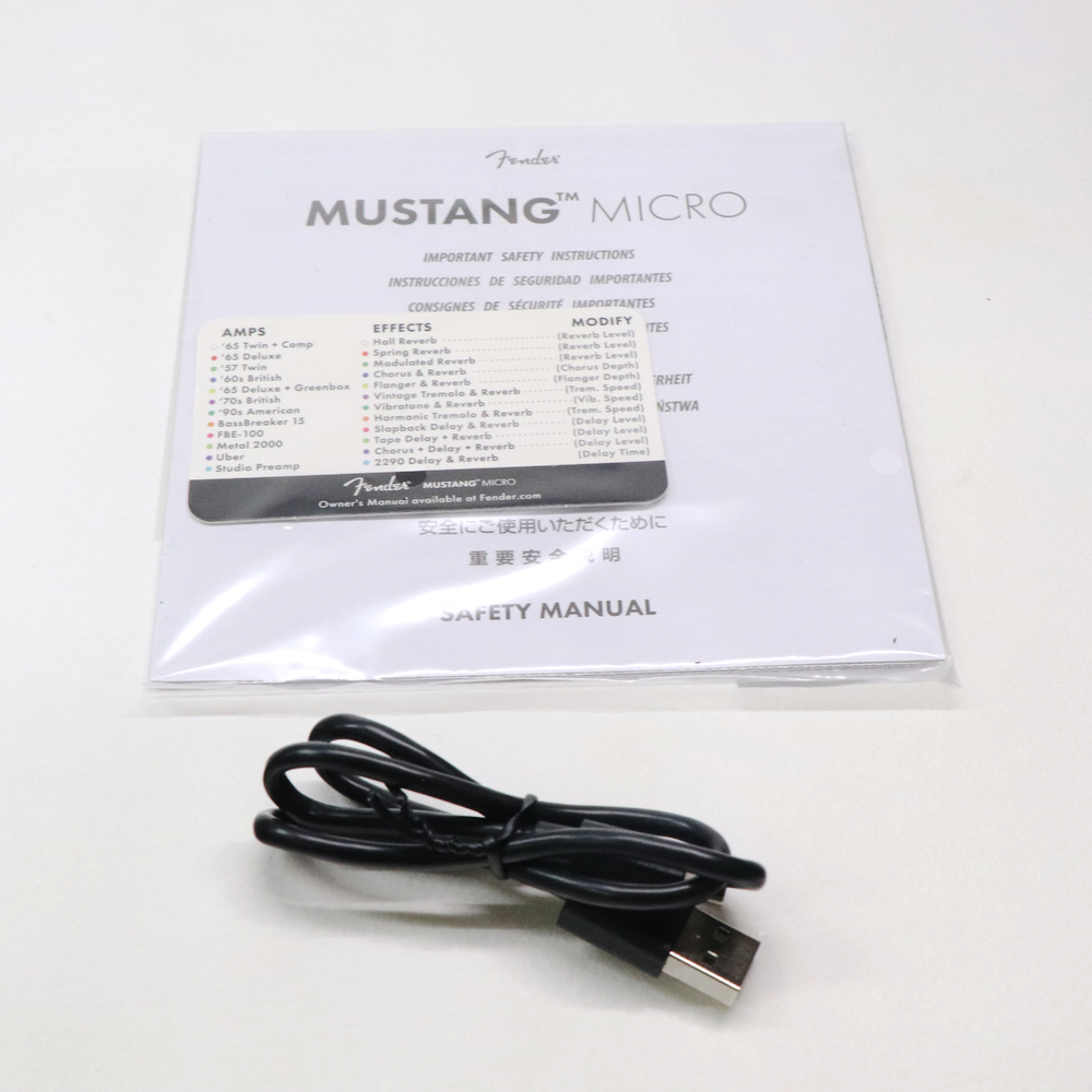 Fender Mustang Micro Headphone Amp | Page 2 | The Gear Page