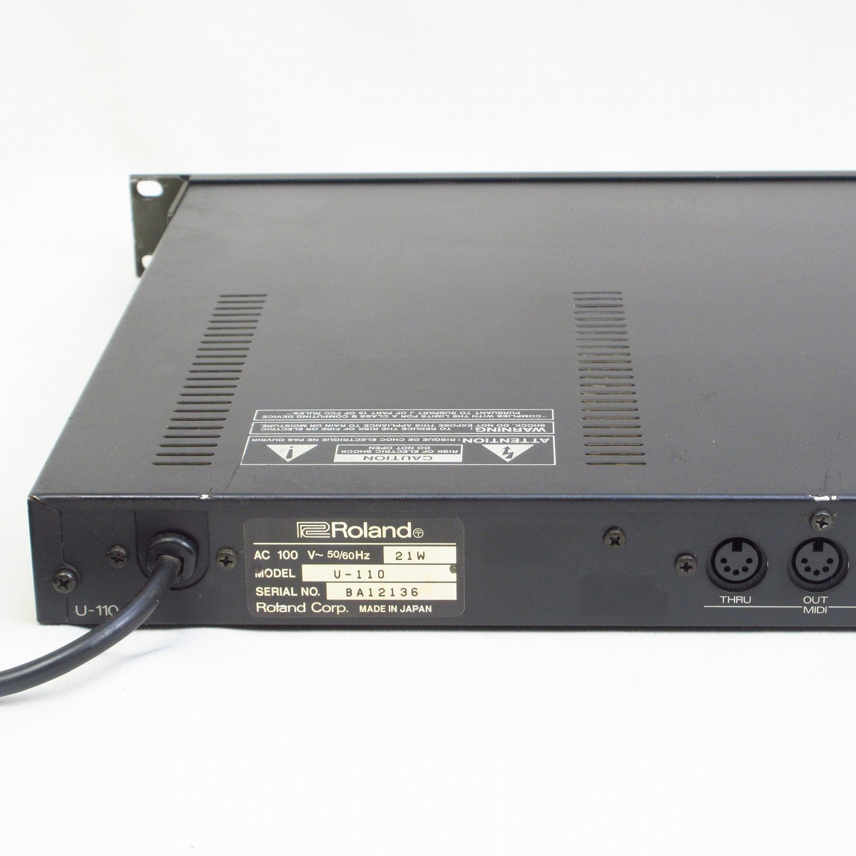 動作良好　付属品付き　Roland midi 音源モジュール　U-110 Amazon | ROLAND U-110 Huge Original Factory & new Created