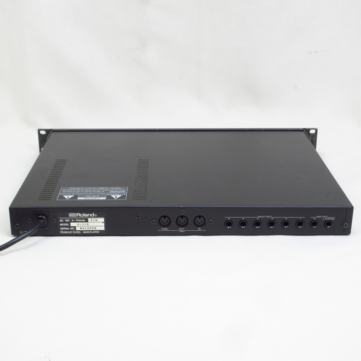 動作良好　付属品付き　Roland midi 音源モジュール　U-110 2025年最新】Roland U-110の人気アイテム - メルカリ