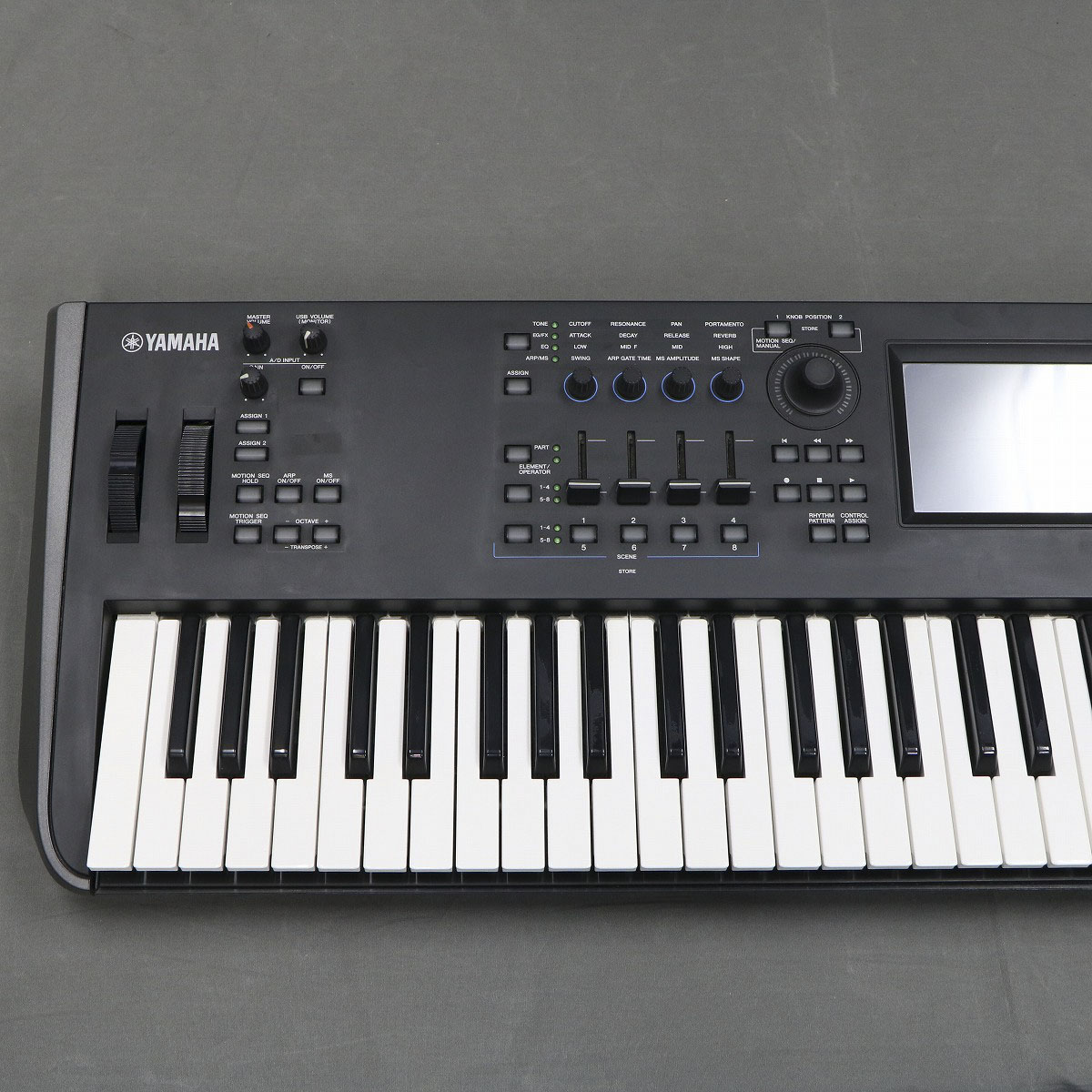 Yamaha MODX7 シンセサイザー 76鍵　中古 YAMAHA ヤマハ MODX7+ 76鍵盤 バンド用キーボード シンプル4点