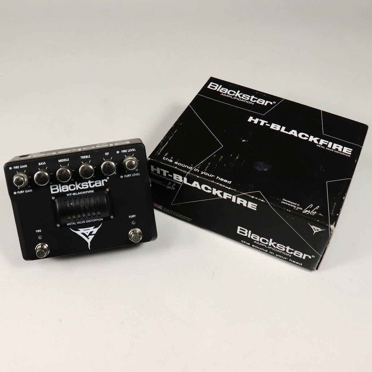 ギター Blackstar HT-BLACKFIRE Blackstar HT-BLACKFIRE [Gus G. Signature Pedal - Limited