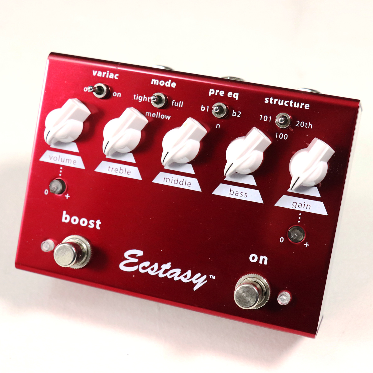 【生産完了品・中古】Bogner Ecstasy Red 中古】Bogner / Ecstasy Red Pedal 【梅田店】 | イシバシ楽器