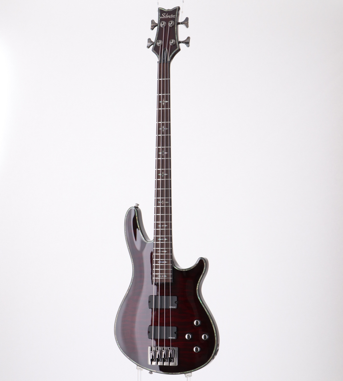 Schecter AD-C-4-HR EMGアクティブPU搭載 スルーネック - メルカリ