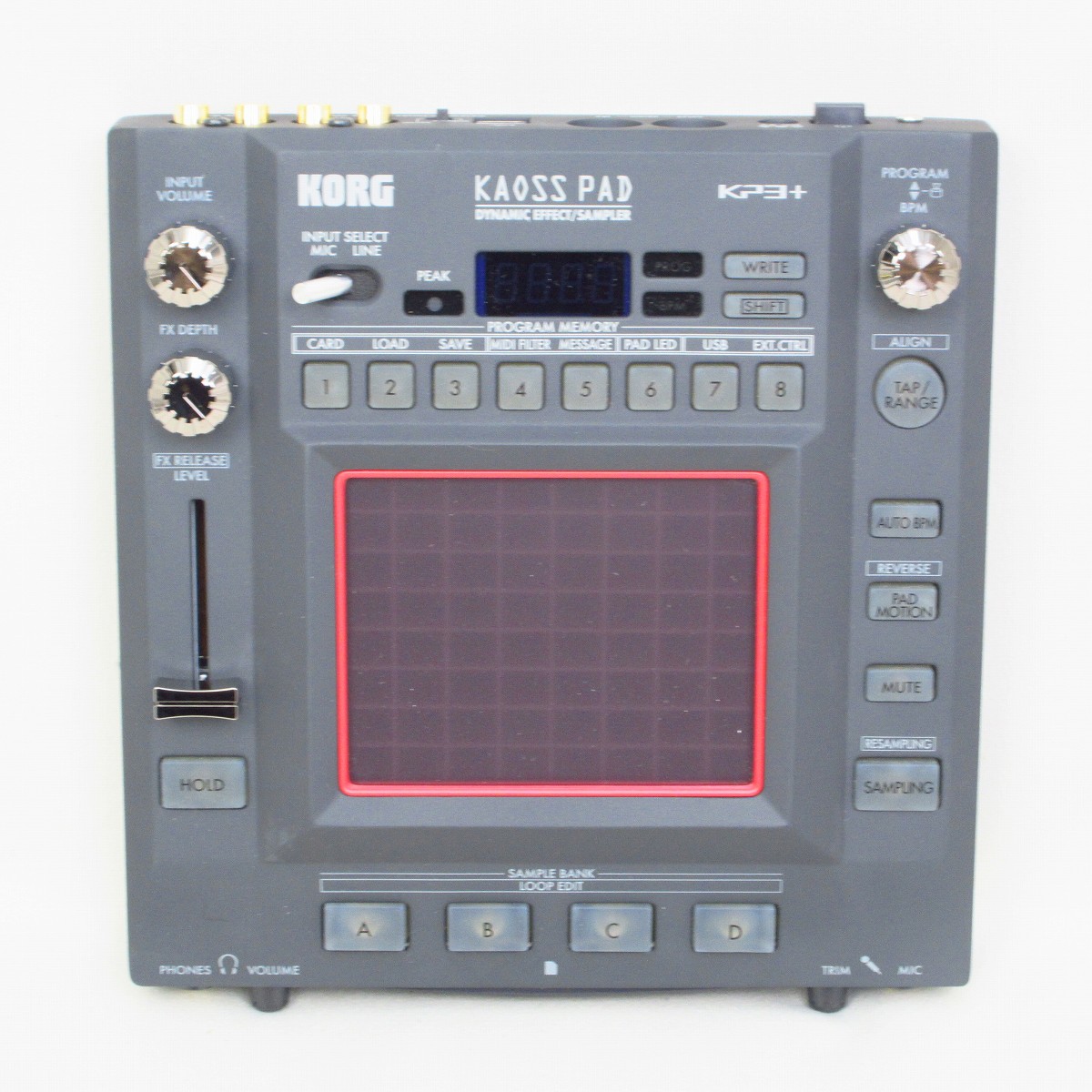 【音出OK】 KORG KAOSS PAD KP3 (中古品) 楽天市場】【中古】 コルグ DJエフェクター カオスパッド KP3
