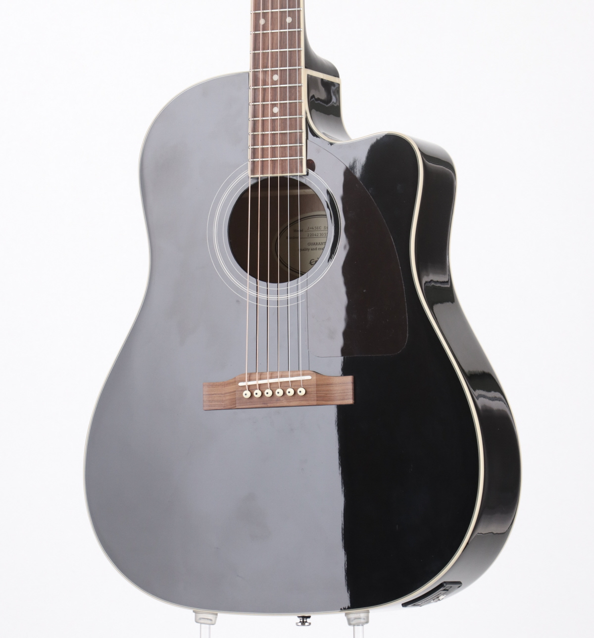 中古】EPIPHONE / J-45EC Studio Ebony 【訳アリ】 現状渡し