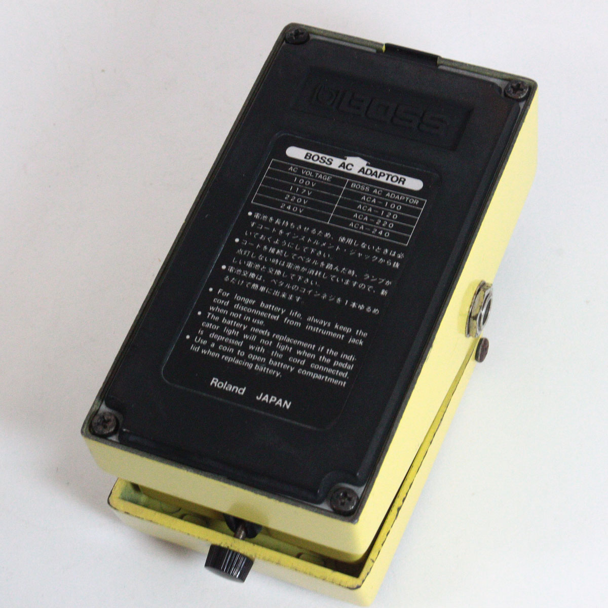 日本製 BOSS SD-1 NEC C4558C搭載 81年 日本製 BOSS SD-1 NEC C4558C搭載 81年 BOSS SD 1 SUPER Over Drive