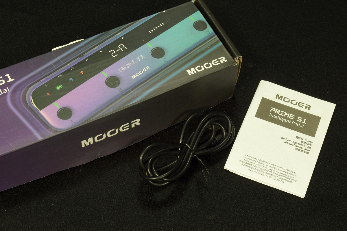 MOOER PRIME S1. 中古本体のみ MOOER PRIME S1 Guitar Pedal Effector,128 Guitar Effects