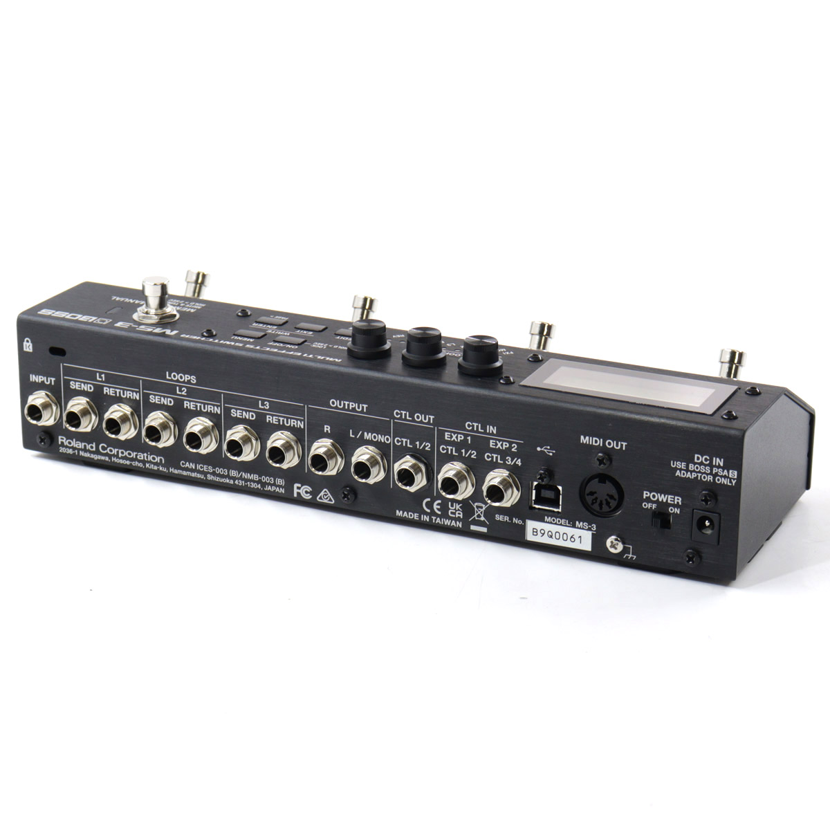 MS-3 MULTI EFFECTS SWITLHER 美品中古 BOSS - BOSS MS-3 Multi Effects Switcher (中古美品)の通販 by