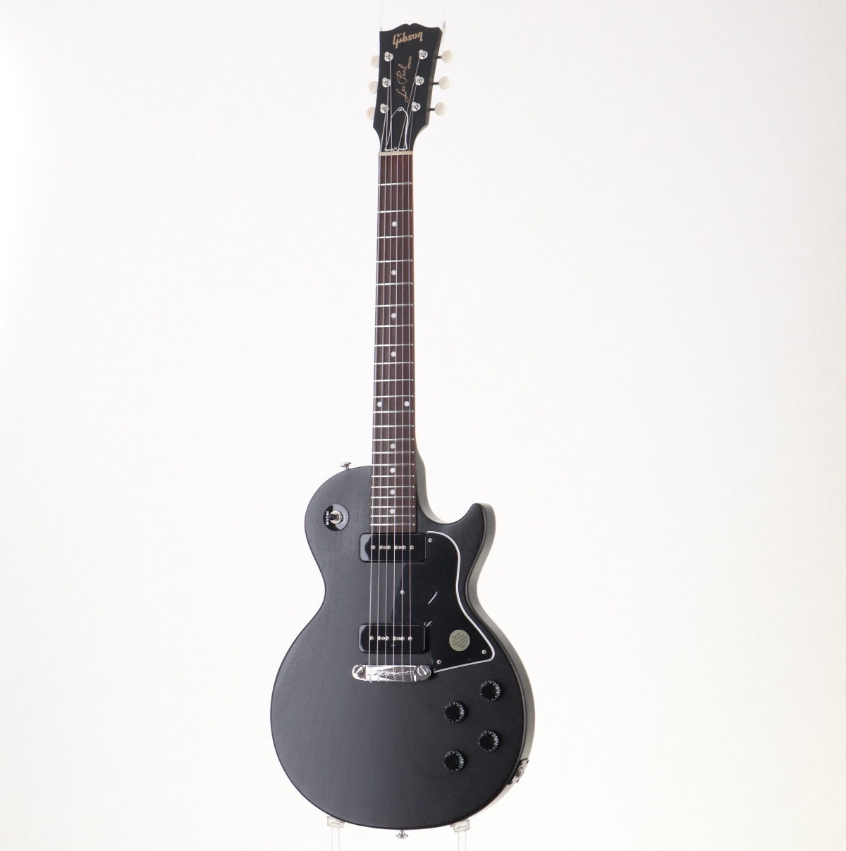GIBSON Les Paul JUNIOR リペア用ロゴ インレタタイプ Gibson USA / Les Paul Tribute Satin Tobacco Burst ギブソン