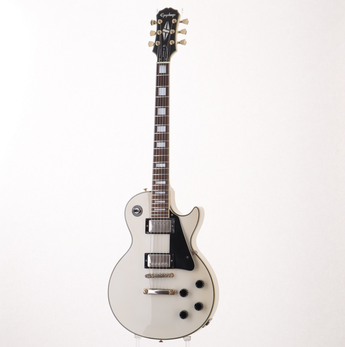 中古】Epiphone / Les Paul Custom Alpine White 1995年製【3.98 中古】Epiphone / Les Paul Custom Alpine White 1995年製【3.98