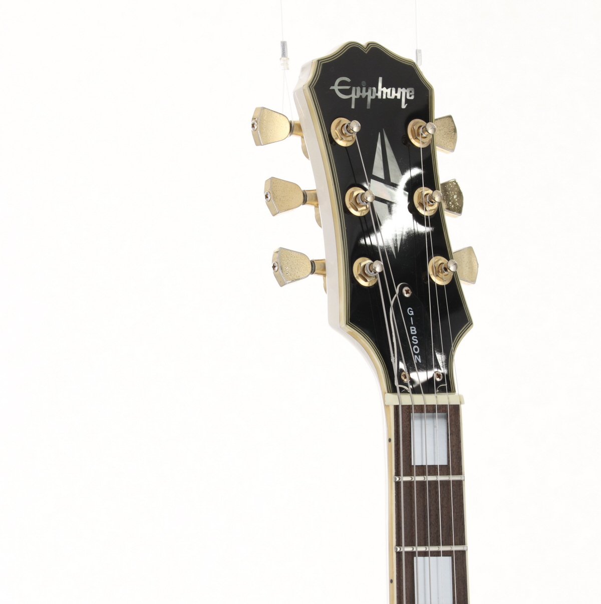 Epiphone Les Paul アイボリー Epiphone / Inspired by Gibson Custom Les Paul Custom Alpine