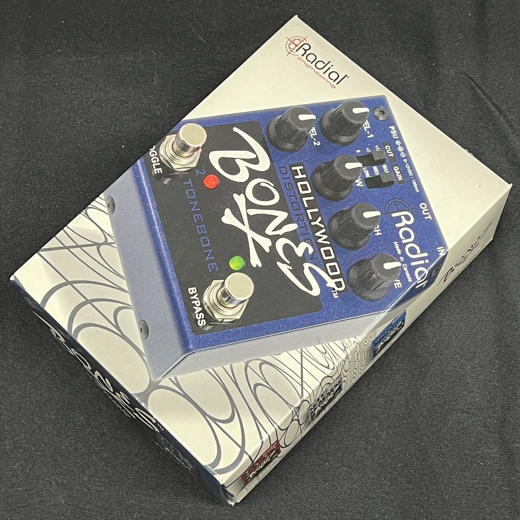 Radial Bones Hollywood 歪み エフェクター2ch Radial Bones Hollywood: 摺り脚