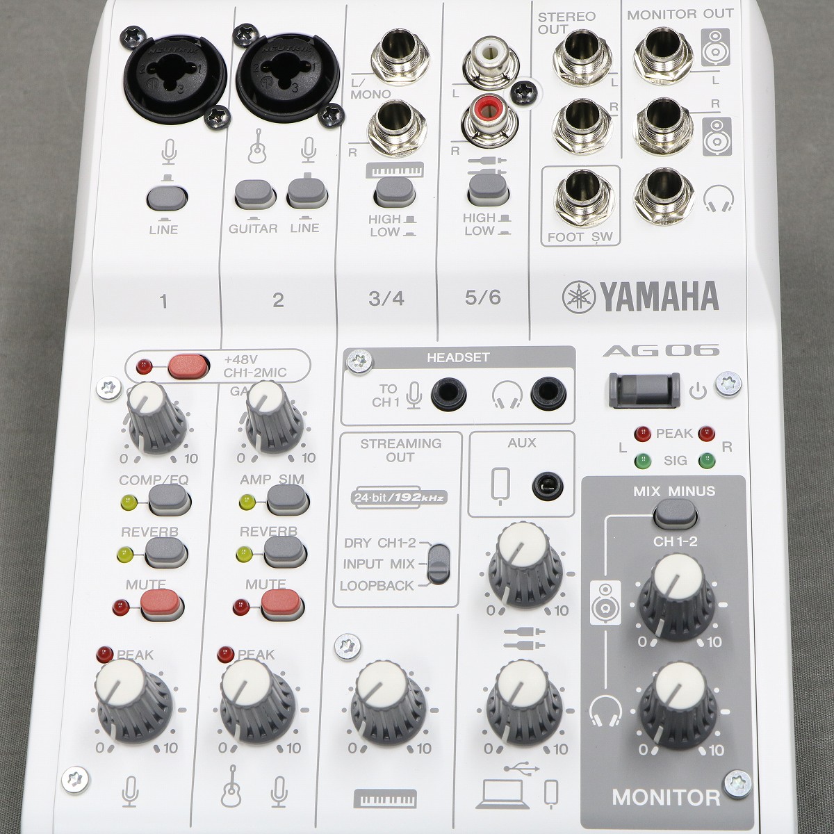 中古】 YAMAHA / AG06MK2 White Live Streaming Mixer