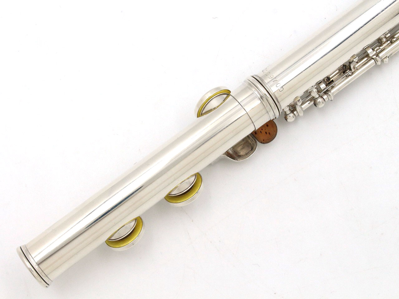 YAMAHA YFL-514 フルート 全体調整、タンポ交換済 頭部管銀製 中古】YAMAHA / フルート YFL-514 頭部管銀製 全タンポ交換済み