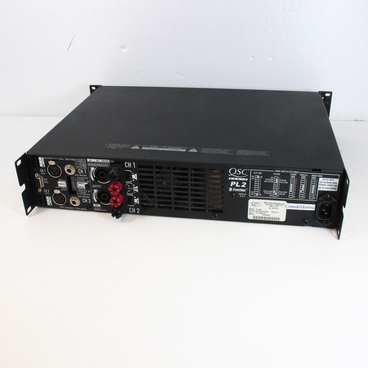 中古】 QSC / PL236 PowerLight 2 【渋谷店】【値下げ