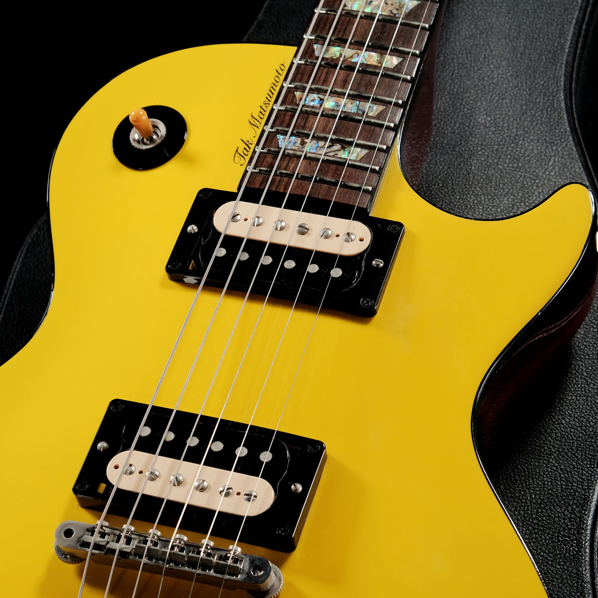 Tak Matsumoto Canary Yellow風モデル エレキギター】Gibson Tak Matsumoto LP STD Canary Yellow 2018