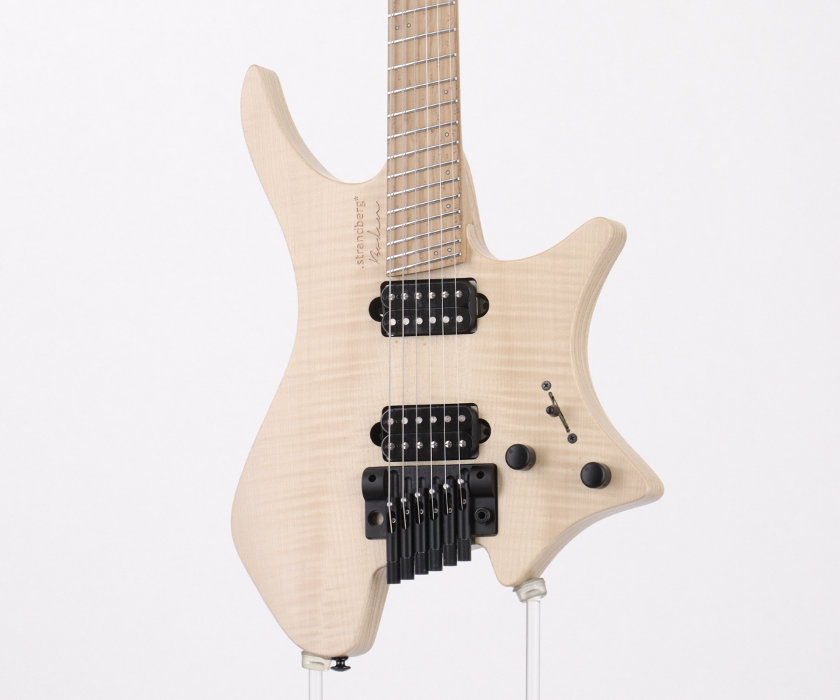 strandberg boden standard6 trem 直筆サイン入り Strandberg Boden Standard 6 Trem Flame Top Blue | The Music Zoo