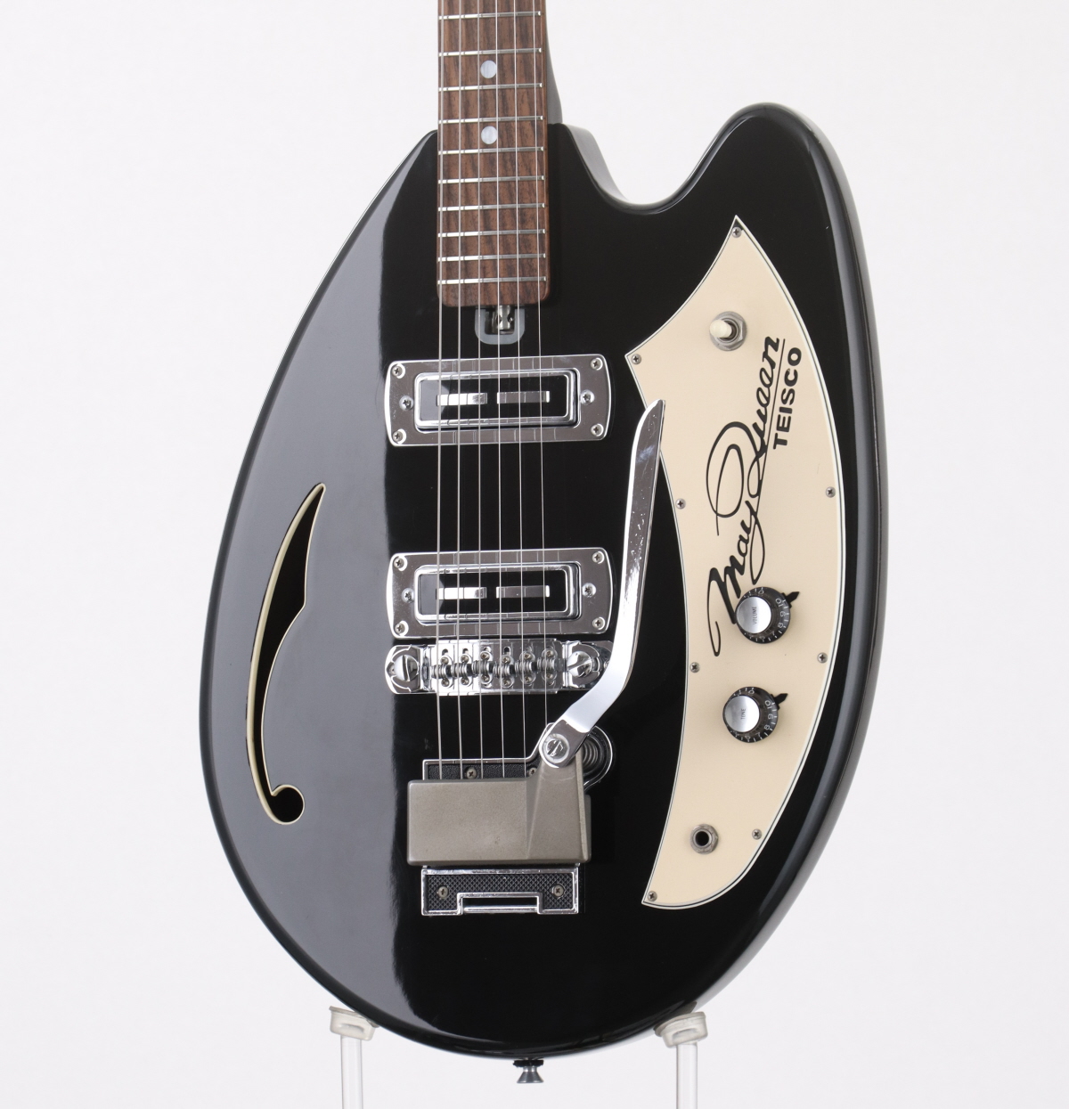 TEISCO エレキギター ブラウン/ブラック 中古】Teisco / May Queen Reissue Black 【渋谷店】 | イシバシ楽器