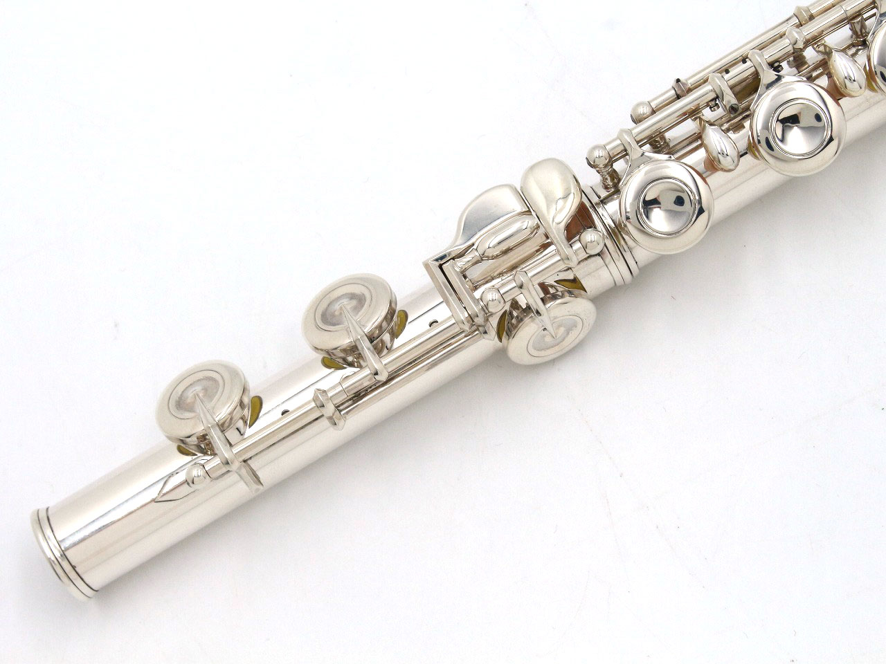 中古】MURAMATSU / 総銀製フルート AD CC 全タンポ交換済み
