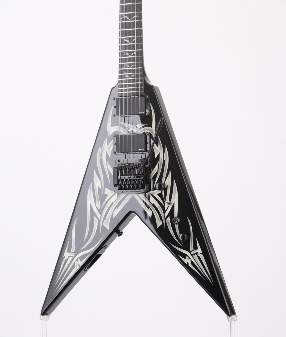 中古】B.C.Rich / Kerry King Signature V KKSVGT Black w/White