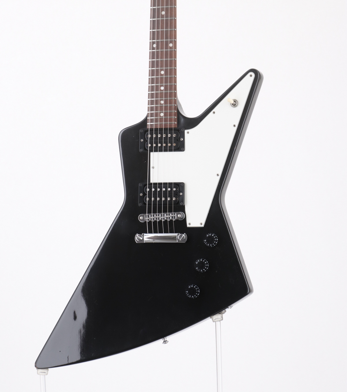 Gibson Explorer ブラック USA製 ハードケース付き 中古】GIBSON USA / Explorer 76 EB Ebony 【新宿店】【値下げ