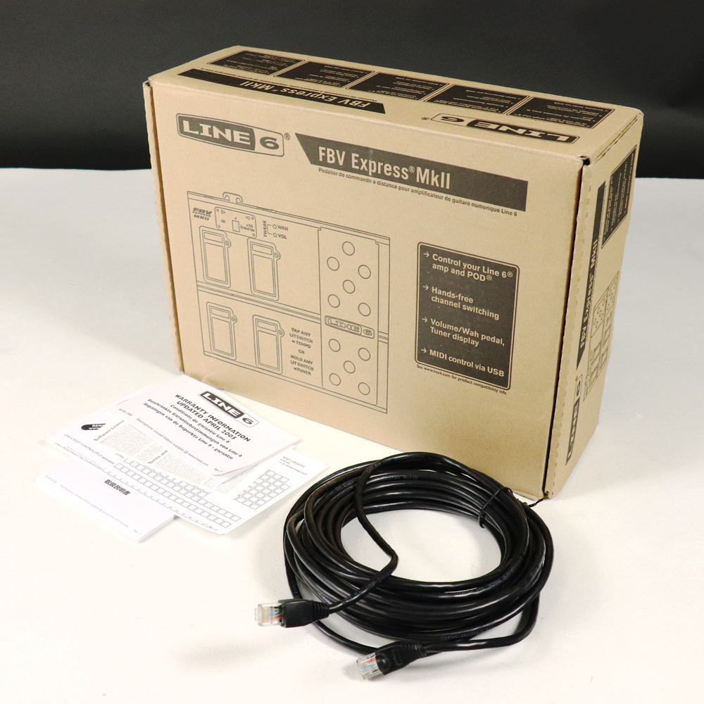 【美品・箱付】LINE6 FBV EXPRESS MKⅡ Line6 FBV Express MKII – United States