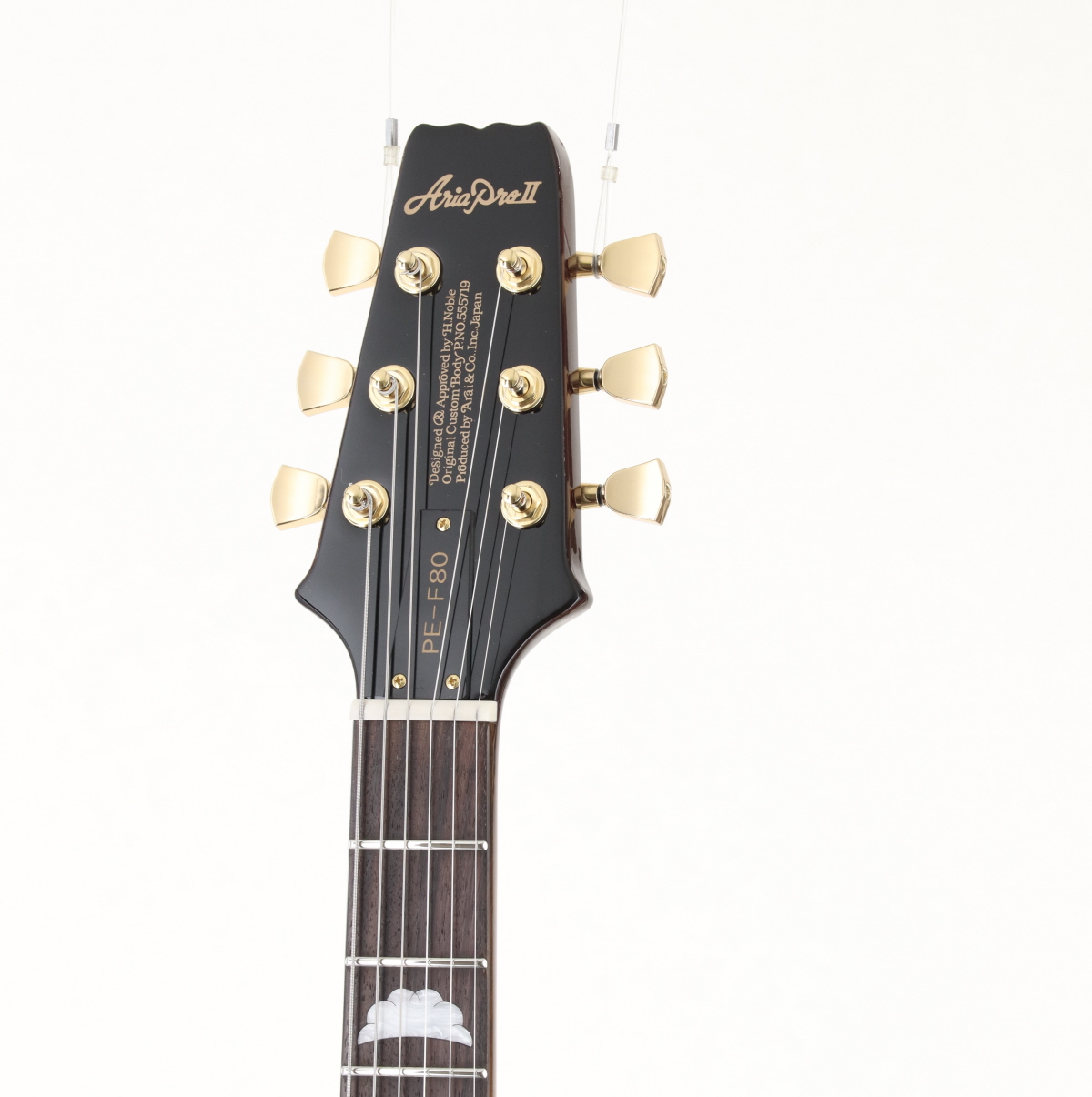 【希少激レア83年製】Aria ProII PE-R80 BlackBeauty Aria Pro II PE-R80に新色「レモンドロップ」と「ブラック」が