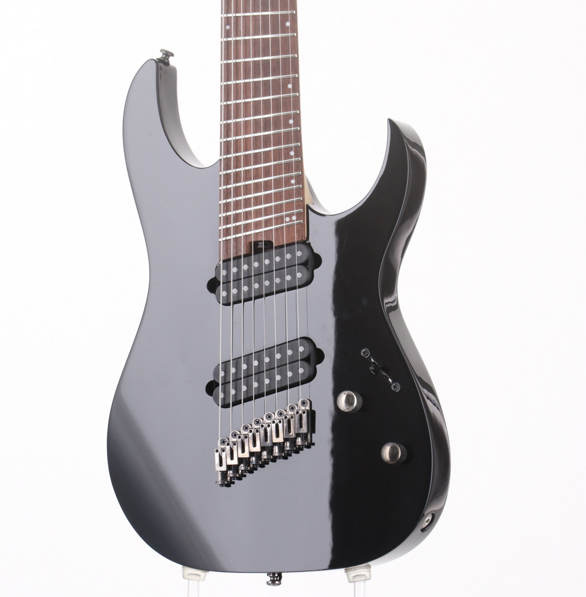 中古】Ibanez / RGMS8 Black ［3.80kg/2017年製］【S/N