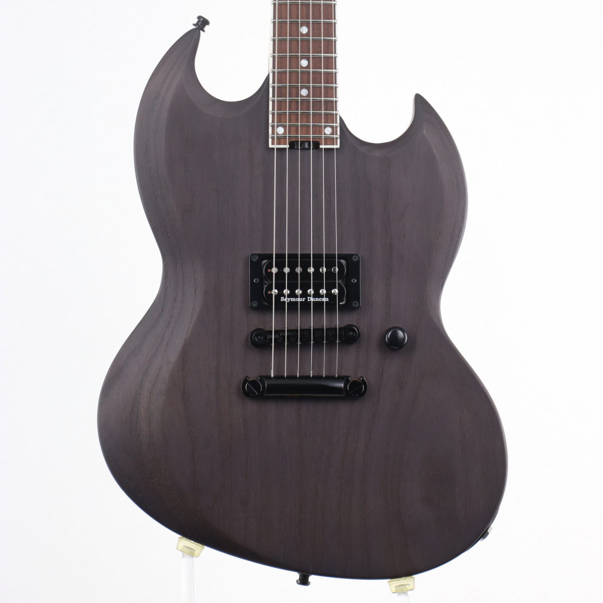 EDWARDS VIPER エボニー指板 セットネック ダンカン 中古】Edwards / E-VIPER-1H Alternative Black 【梅田限定！7月